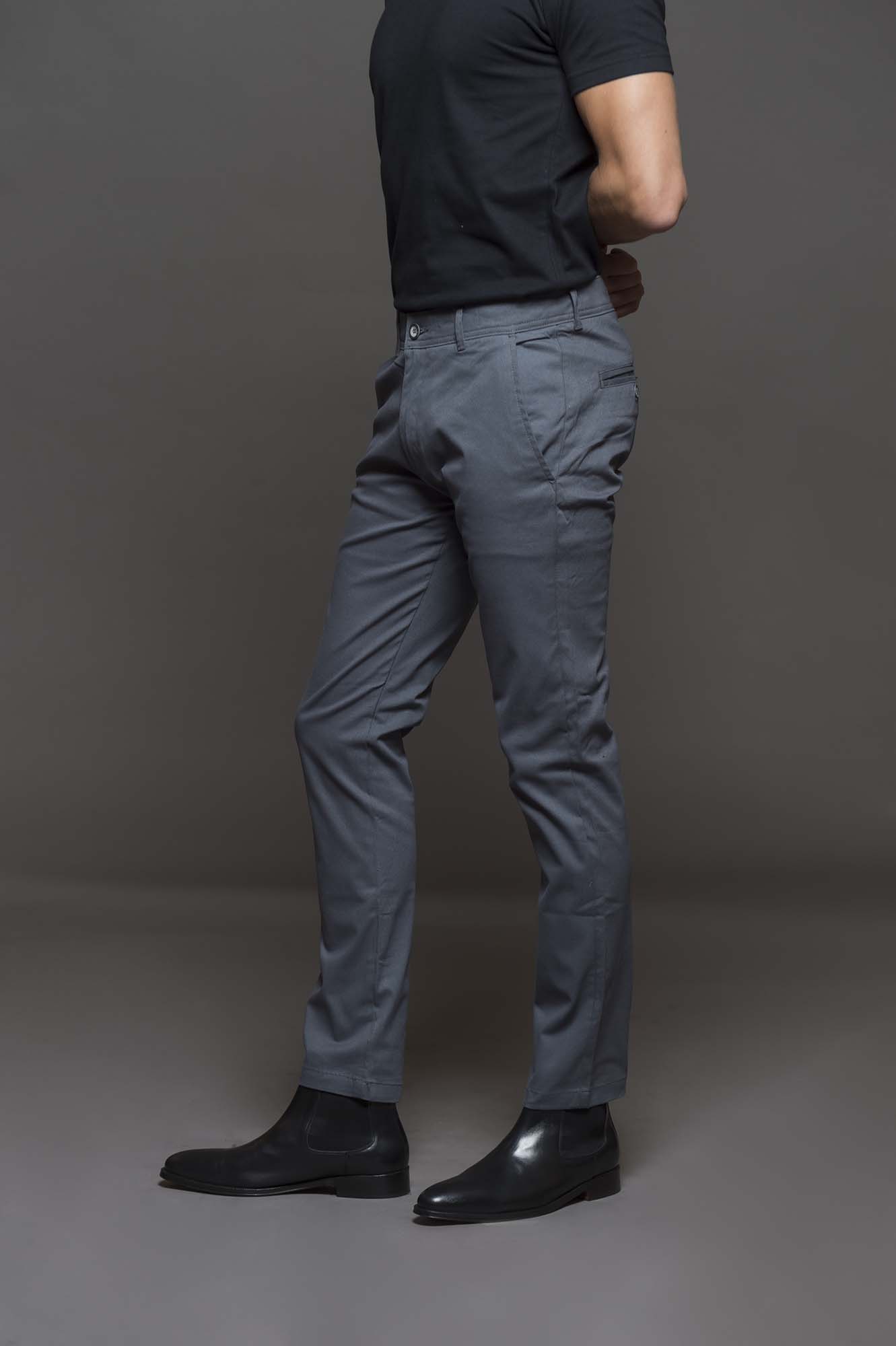 3304GT - BORG DENIMWEAR REGULAR FIT GRIS TOPO